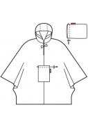 Reisenthel  damesregenponcho Beige/Zwart - Baroque 2