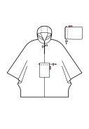 Reisenthel  damesregenponcho Bruin - Leo Macciato 5