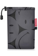 Reisenthel  damesregenponcho Grijs/Zwart - Smiley 2