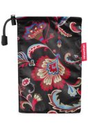 Reisenthel  damesregenponcho Rood - Paisley Black 2