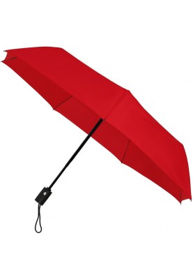Rode opvouwbare automatische openen en sluiten paraplu  