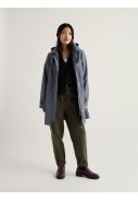 Seasalt Cornwall damesregenjas Blauw - Cloudburst Mac 3