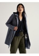 Seasalt Cornwall damesregenjas Blauw - Cloudburst Mac 4
