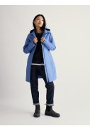 Seasalt Cornwall damesregenjas Blauw - Coverack Coat 3
