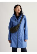 Seasalt Cornwall damesregenjas Blauw - Coverack Coat 4