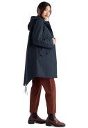 Seasalt Cornwall damesregenjas Blauw - Seafaring Coat 5
