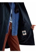 Seasalt Cornwall damesregenjas Blauw - Seafaring Coat 8