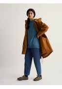 Seasalt Cornwall damesregenjas Bruin - Seafaring Coat 4