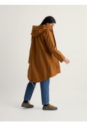 Seasalt Cornwall damesregenjas Bruin - Seafaring Coat 5