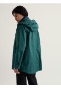 Seasalt Cornwall damesregenjas Groen - Sea Drift Coat 5