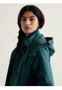 Seasalt Cornwall damesregenjas Groen - Sea Drift Coat 6