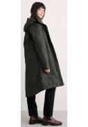 Seasalt Cornwall damesregenjas Groen/Zwart - Janelle Coat 3