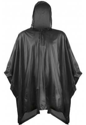 Splashmac kinderregenponcho Zwart - Black