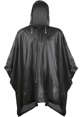 Splashmac regenponcho Zwart - Black