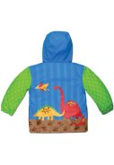 Stephen Joseph kinderregenjas Blauw - Dino 2