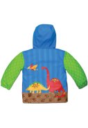 Stephen Joseph kinderregenjas Blauw - Dino 2