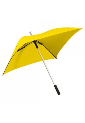 Vierkante paraplu in de kleur Geel