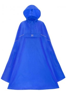 Willex regenponcho Blauw
