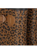 XQ damesregenlaarzen Bruin/Zwart - Leopard 2