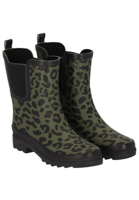 XQ Footwear damesregenlaarzen - Luipaard