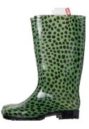 XQ Footwear damesregenlaarzen Groen/Zwart 4