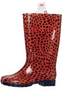 XQ Footwear damesregenlaarzen Rood/Zwart 2