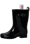 XQ Footwear damesregenlaarzen Zwart 3