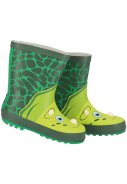 XQ Footwear kinderregenlaarzen Groen - Dino 3