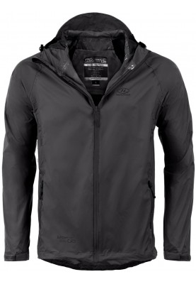 Zwarte regenjas Stow and Go van Highlander