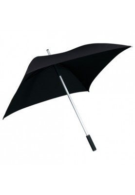 Zwarte Vierkante paraplu